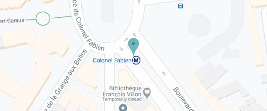 métro colonel fabien, 75010