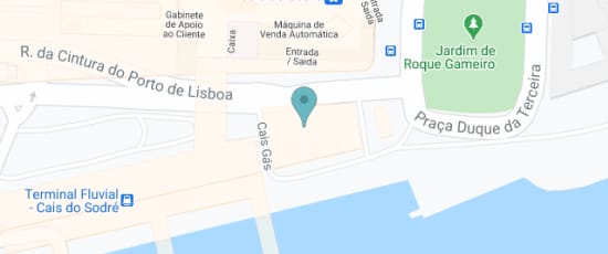 Cais do Gás - Armazém A - Cais do Sodré, 1200-109 Lisboa, 1200-109