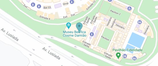 Estádio do Sport Lisboa e Benfica
Av. Eusébio da Silva Ferreira, 1500-313