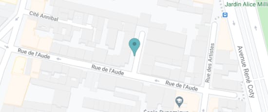 Rue de l'Aude, 75014 Paris, 75014