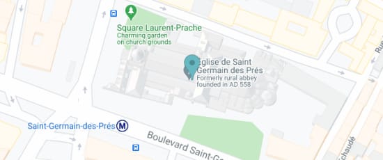 5 Place Saint-Germain des Prés, 75006 Paris, 75006