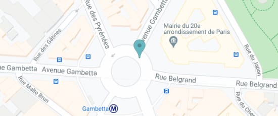 Place Gambetta, 75020