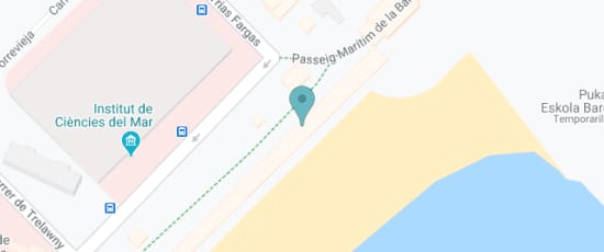 Entrada por la playa, Carrer de Ramon Trias Fargas, 2,  Barcelona, 08005