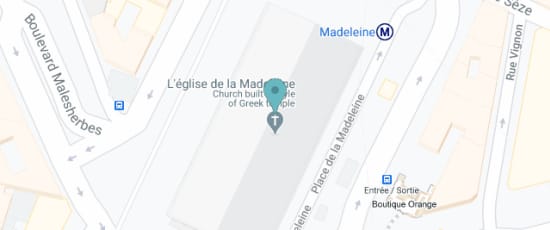 Place de la Madeleine, 75008