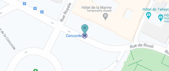 Point de rdv: Métro Concorde sortir n°1 : Jeu de Paume, 75001