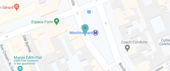 Sortie 1 du métro Ménilmontant - Boulevard Ménilmontant, 75011