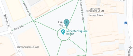 Leicester Square, London, WC2H 0AP