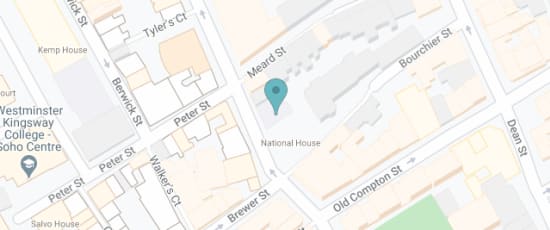 68-70 Wardour St, Soho, W1F 0TB