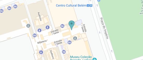 Praça do Império, 
Centro Cultural de Belém, Piso 3, 1449-031