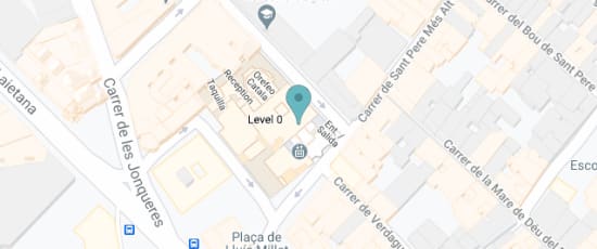 Carrer del Palau de la Música, 4-6,  Barcelona, 08003