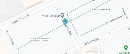 East Poultry Ave, EC1A 9LH