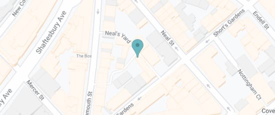 1 Neals Yard
Covent Garden, WC2H 9DP