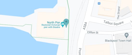 North Pier Promenade, Blackpool, FY1 1NE