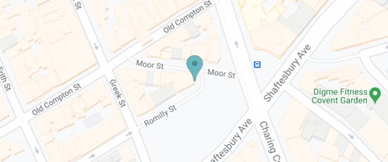 6 Moor St, Soho, W1D 5NA