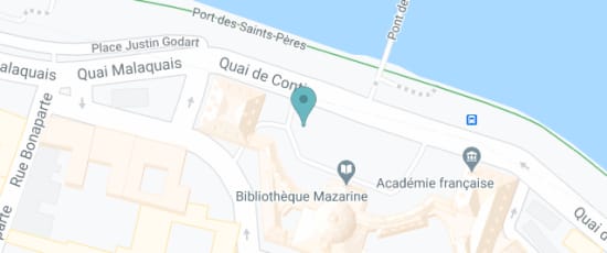 Place de l'Institut
75006 Paris, 75006
