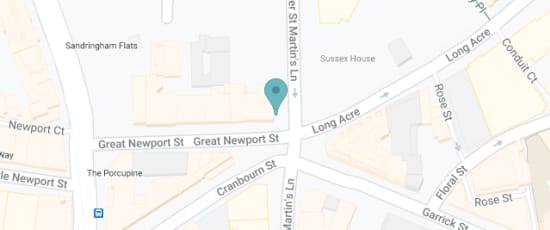 1 Upper St Martin's Ln, Covent Garden, WC2H 9NY