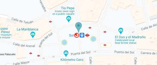 Puerta del Sol, Madrid, 28013