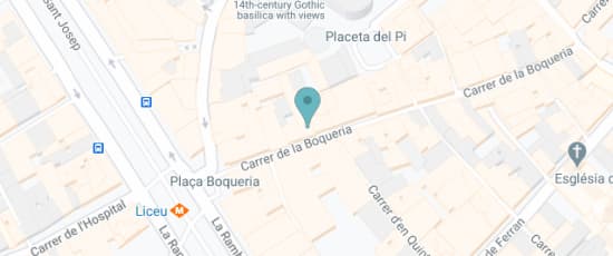 Calle Boqueria, 21-9
08002 Barcelona, 08002