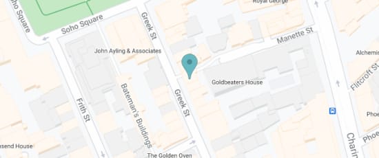 7 Greek Street
Soho, W1D 4DF