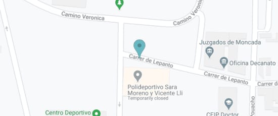 Polideportivo Pedrereta, Moncada (Valencia), 46113
