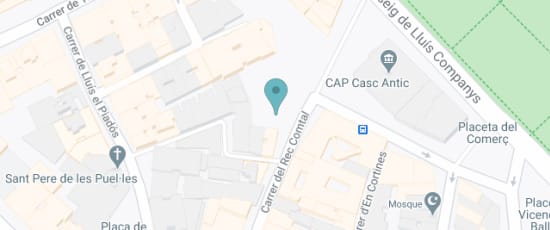 Carrer del Rec Comtal, nº 17, 08003