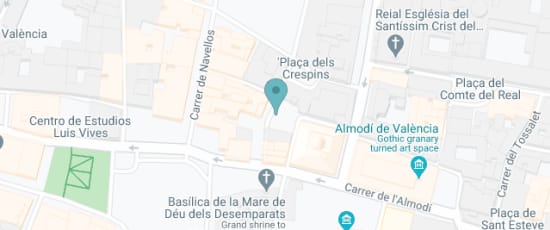 Plaça de l'Escolania de la Mare de Déu dels Desemparats, 3, 46003