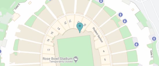 1001 Rose Bowl Drive, Pasadena, 91103-2813