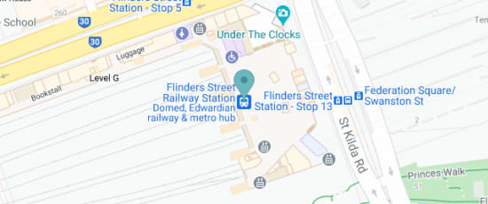 Flinders St, Melbourne VIC, 3000