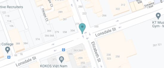 Lonsdale St, Melbourne VIC, 3000