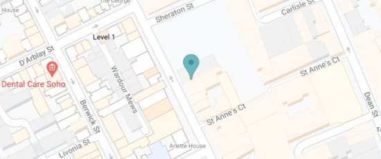 134-136 Wardour Street
Soho, W1F 8ZP