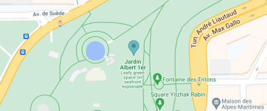 Jardin Albert 1er, 2-16 Av. de Verdun, Nice, 06000