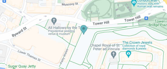 The Cafe, Tower Vaults, 1 Tower Hill Terrace, London, EC3N 4EE