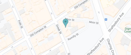 26 Greek Street, Soho, W1D 5DE