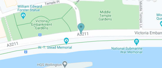 Victoria Embankment, WC2R 2PH