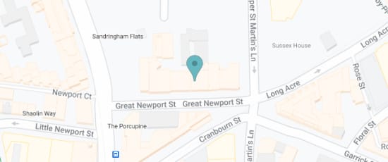 6-7 Great Newport Street
Covent Garden, WC2H 7JB