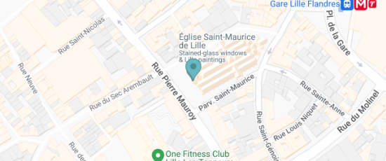 Parvis Saint-Maurice, Lille, 59800