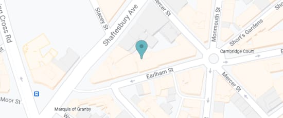 50 Earlham St, West End, London WC2H 9LJ
, WC2H 9LJ