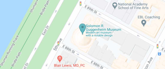Solomon R. Guggenheim Museum, Information desk, 10128