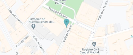 Calle Tetuán, 27, 28013, 28013