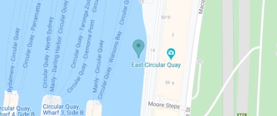 Eastern Pontoon, Macquarie St, 2000
