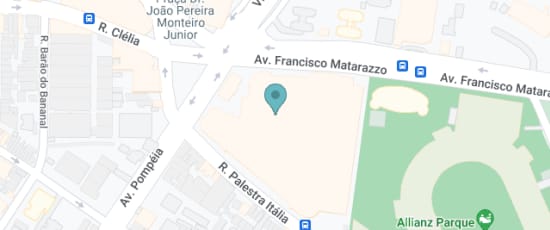 Rua Palestra Itália, 500 - 3° Piso - Perdizes, São Paulo, 05005-030