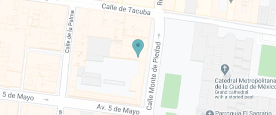 Calle Monte de Piedad 7, Centro Histórico de la Cdad. de México, Cuauhtémoc, 06000