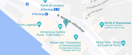 Rua Nova da Alfandega 4050-064 Porto, 4050-064