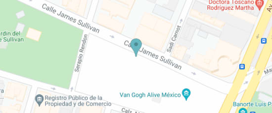 Av. Insurgentes Sur Esq. James Sullivan. Calz. Manuel Villalongín, 06500