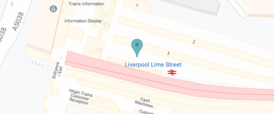 Lime St Station, L1 1JD