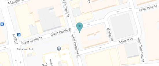 4 Great Portland St,, W1W 8QJ