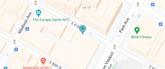 60 East 41st Street at Park Avenue
2nd Floor, 10017