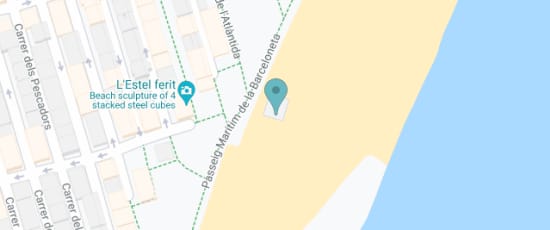 Playa San Miquel Paseo marítimo de Barcelona (Frente chiringuito La Deliciosa), 08039