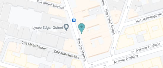 68 rue des martyrs Paris, 75009