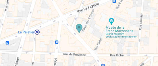 44 Rue du Faubourg Montmartre, Paris, 75009